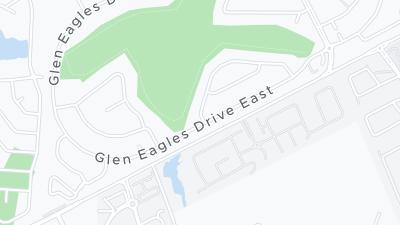 Kaart met de situering van het hotel