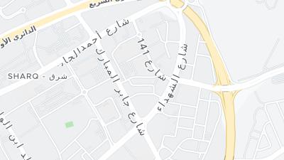 خريطة موقع الفندق