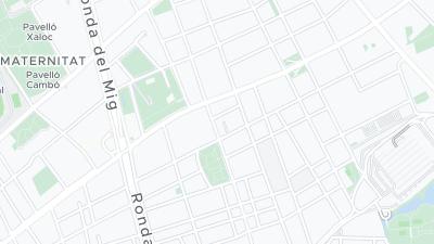 Hotel location map