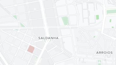 Mapa de localização do hotel