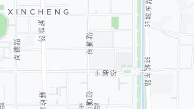 Kort over hotellets beliggenhed