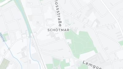 Hotel location map