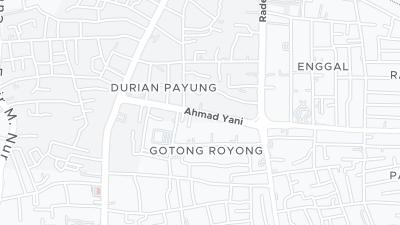 Hotel location map