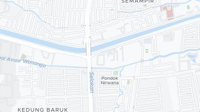 Mapa de localização do hotel