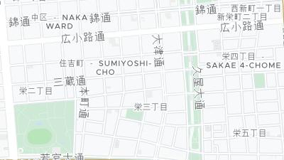 Mapa de localização do hotel