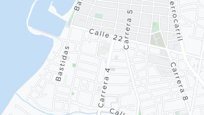 Карта локализации отеля