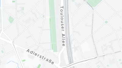 Hotel location map