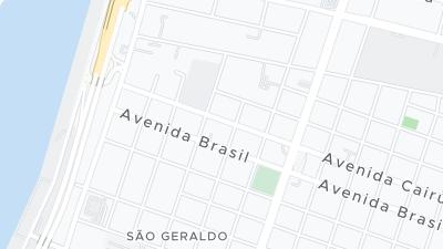 Mapa de localização do hotel