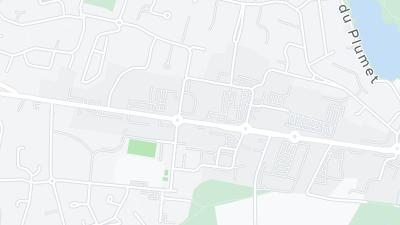 Kaart met de situering van het hotel