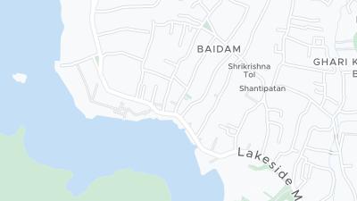 Hotel location map