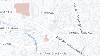 Hotel location map