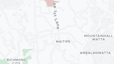 Hotel location map
