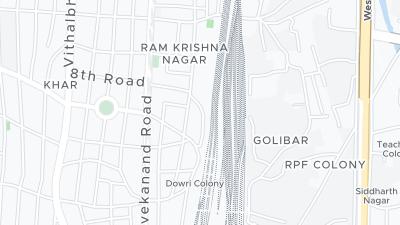 Mapa de localização do hotel