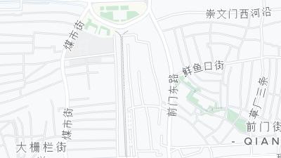 Mapa de localização do hotel