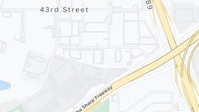Hotel location map