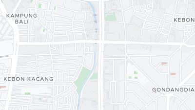 Kort over hotellets beliggenhed