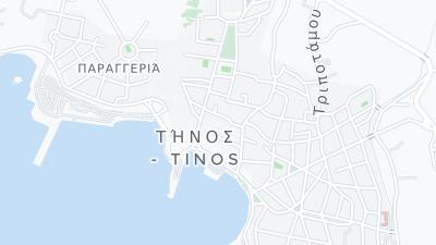 Hotel location map