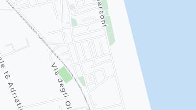 Hotel location map