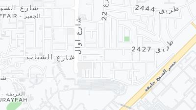 Hotel location map