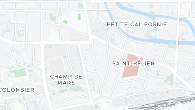Hotel location map