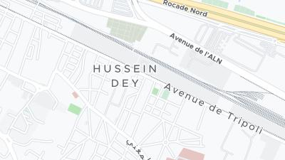 Hotel location map