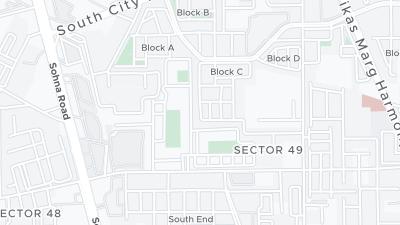 Mapa de localização do hotel