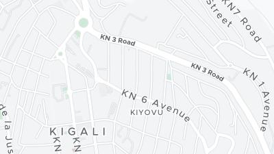 Kaart met de situering van het hotel