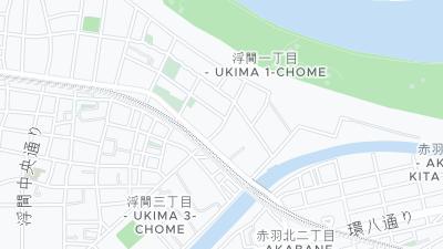 Mapa de localização do hotel