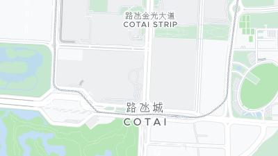 Hotel location map