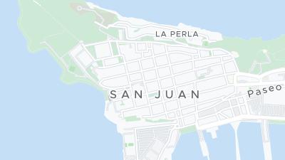 Hotel location map