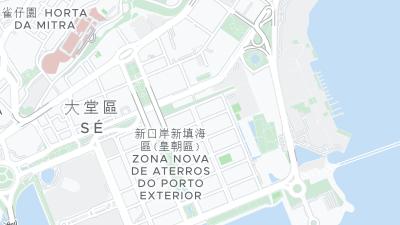 Hotel location map