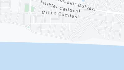 Mapa de localização do hotel