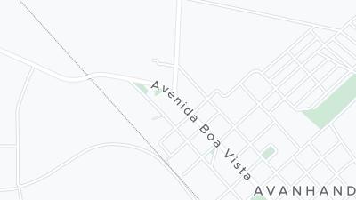 Kaart met de situering van het hotel