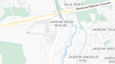 Hotel location map