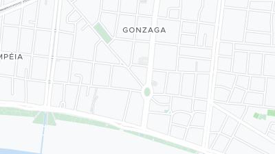 Kaart met de situering van het hotel