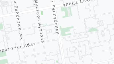 Hotel location map