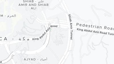 Visa hotellet på en karta