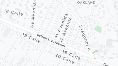 Hotel location map