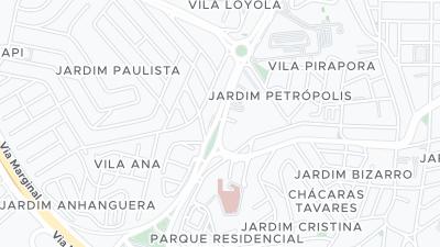 Hotel location map