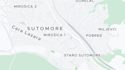 Hotel location map