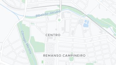 Mapa de localização do hotel