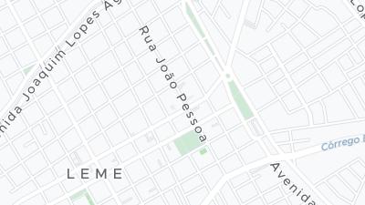 Kaart met de situering van het hotel