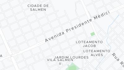 Hotel location map