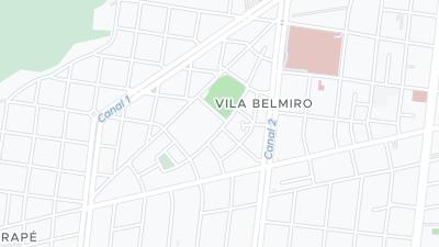 Kaart met de situering van het hotel