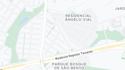 Kort over hotellets beliggenhed