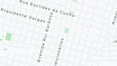 Mapa de localização do hotel