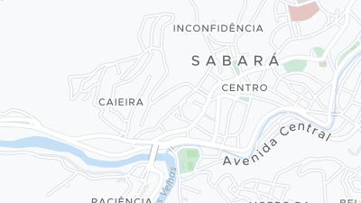 Mapa de localização do hotel