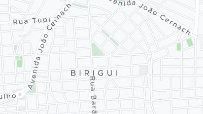 Kaart met de situering van het hotel