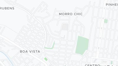 Mapa de localização do hotel