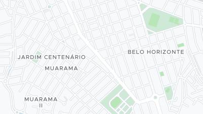 Kaart met de situering van het hotel